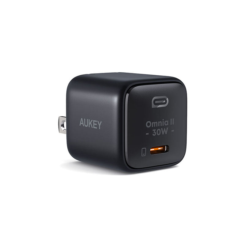 AUKEY PA-B1L VoltApex II Mini 30W USB-C PD Charger with GaN Power Tech