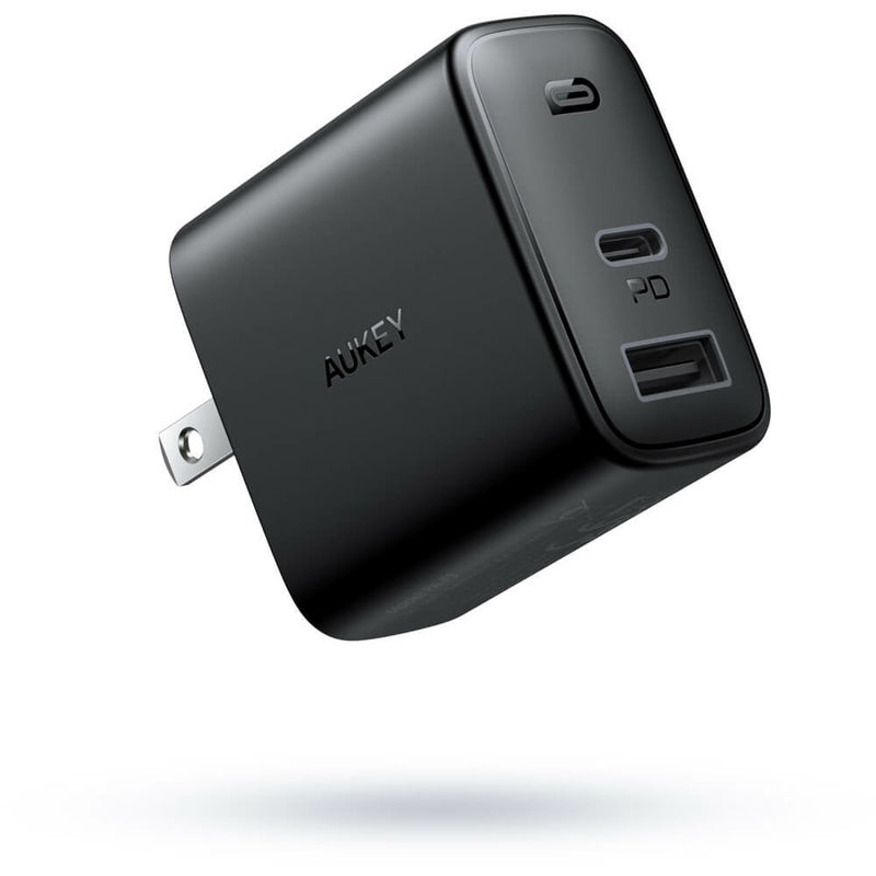 AUKEY PA-F3S Swift Charger Mix 32W Dual-Port Cube Plug Power