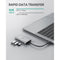 AUKEY CBC91 8 in 1 USB C Hub with 4K HDMI, Gigabit Ethernet Port Silver