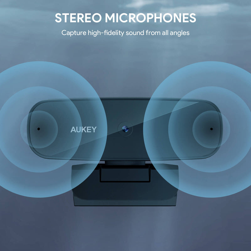 AUKEY Impression 1080p Webcam with Autofocus