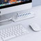 AUKEY CB-H6 USB3.0 Silver 10 interface aluminum alloy HUB hub with LED indicator with adapter ORICO M3H10