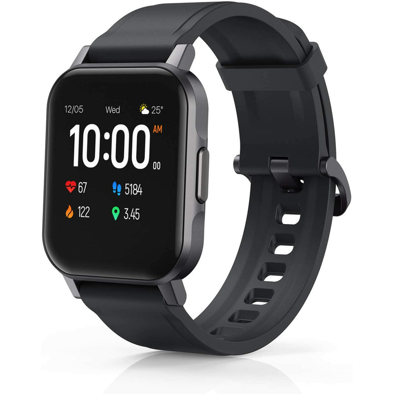 AUKEY Smartwatch Fitness Tracker 12 Activity Modes IPX6 Waterproof Black