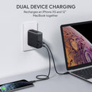 AUKEY PA-D3 Focus Mix 60W Dual-Port PD Charger with Dynamic Detect