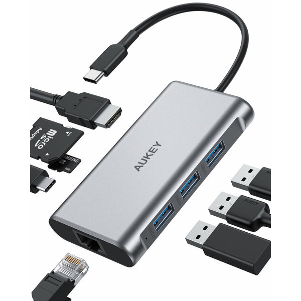 ADAPTATEUR USB TYPE-C VERS VGA, USB v3.0 TYPE-A, USB TYPE-C