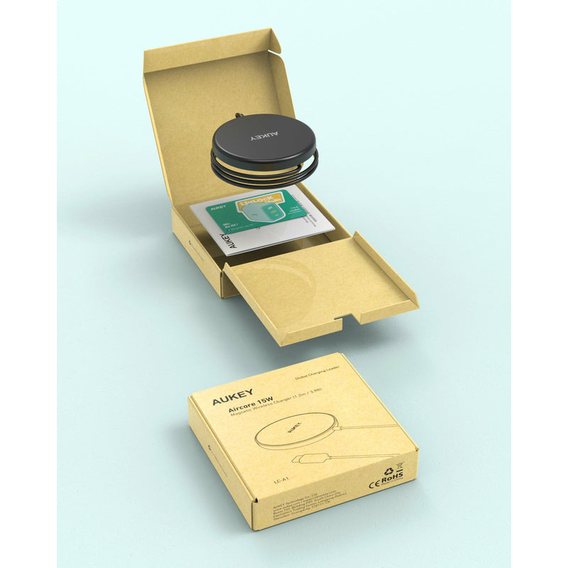 Cargador best sale inalambrico aukey