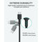AUKEY CB-CD28 USB C Cable USB C to USB C Cable [2 Pack 6.6ft]