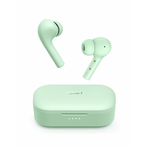 AUKEY Move Compact II  Wireless Earbuds 3D Surround Sound Green
