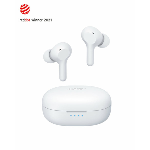 AUKEY Soundstream Wireless Earbuds Mini Ultralight Reddot Winner 2021 White