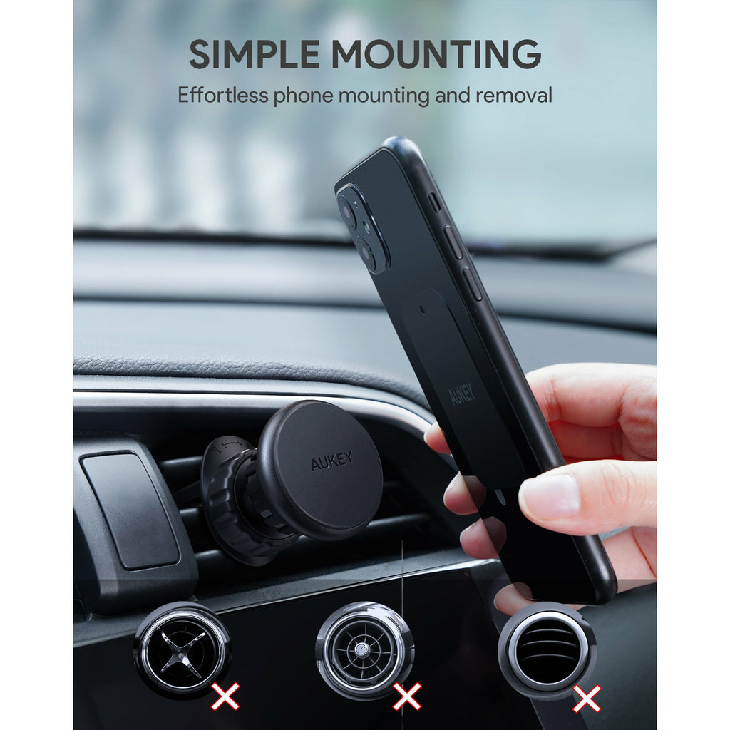 AUKEY HDC74 Phone Holder for Car with Super Mount