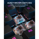 AUKEY KMG12 Mechanical Keyboard 104key with Gaming Software