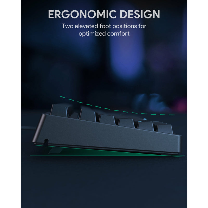 AUKEY KMG14 Mechanical Keyboard Compact 87Key with Gaming Software
