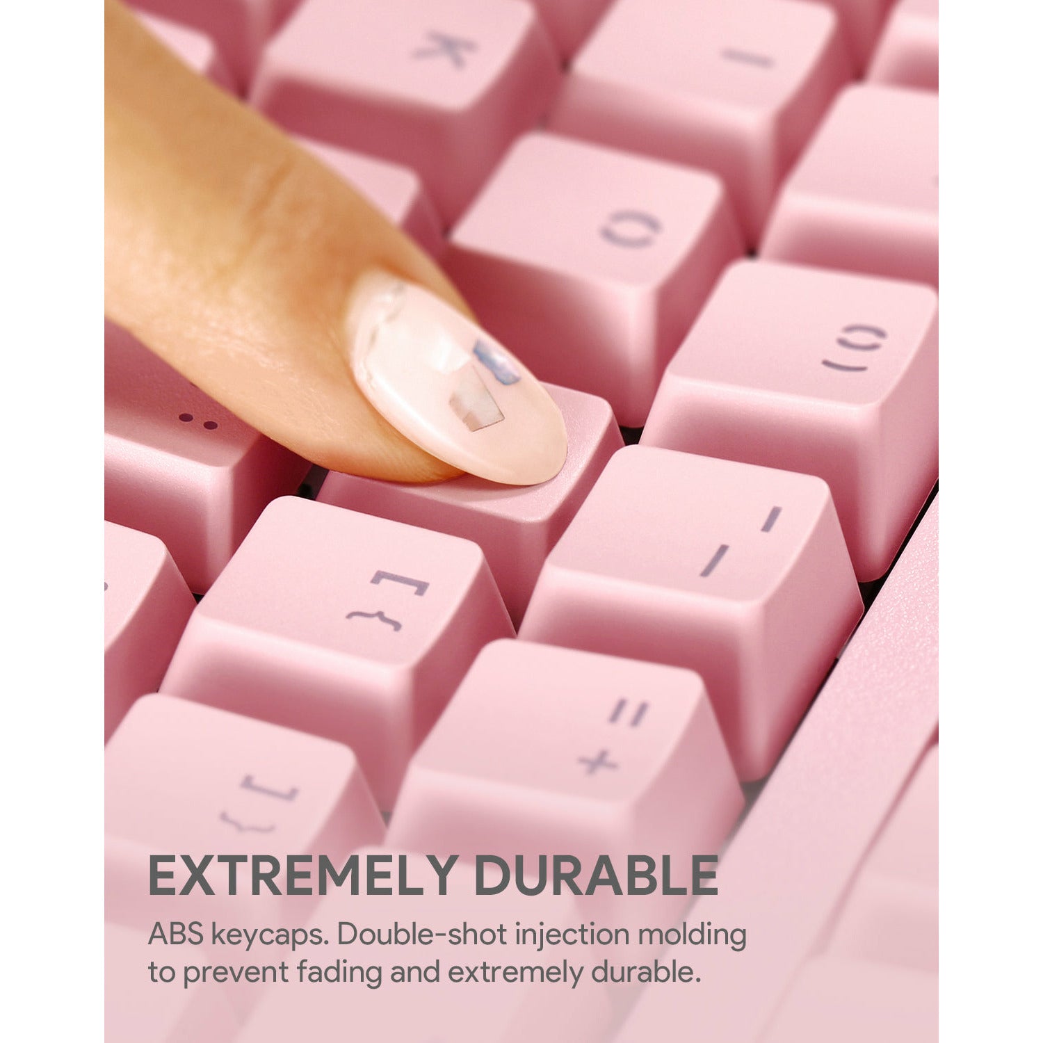 AUKEY Mechanical Gaming Keyboard - Pink