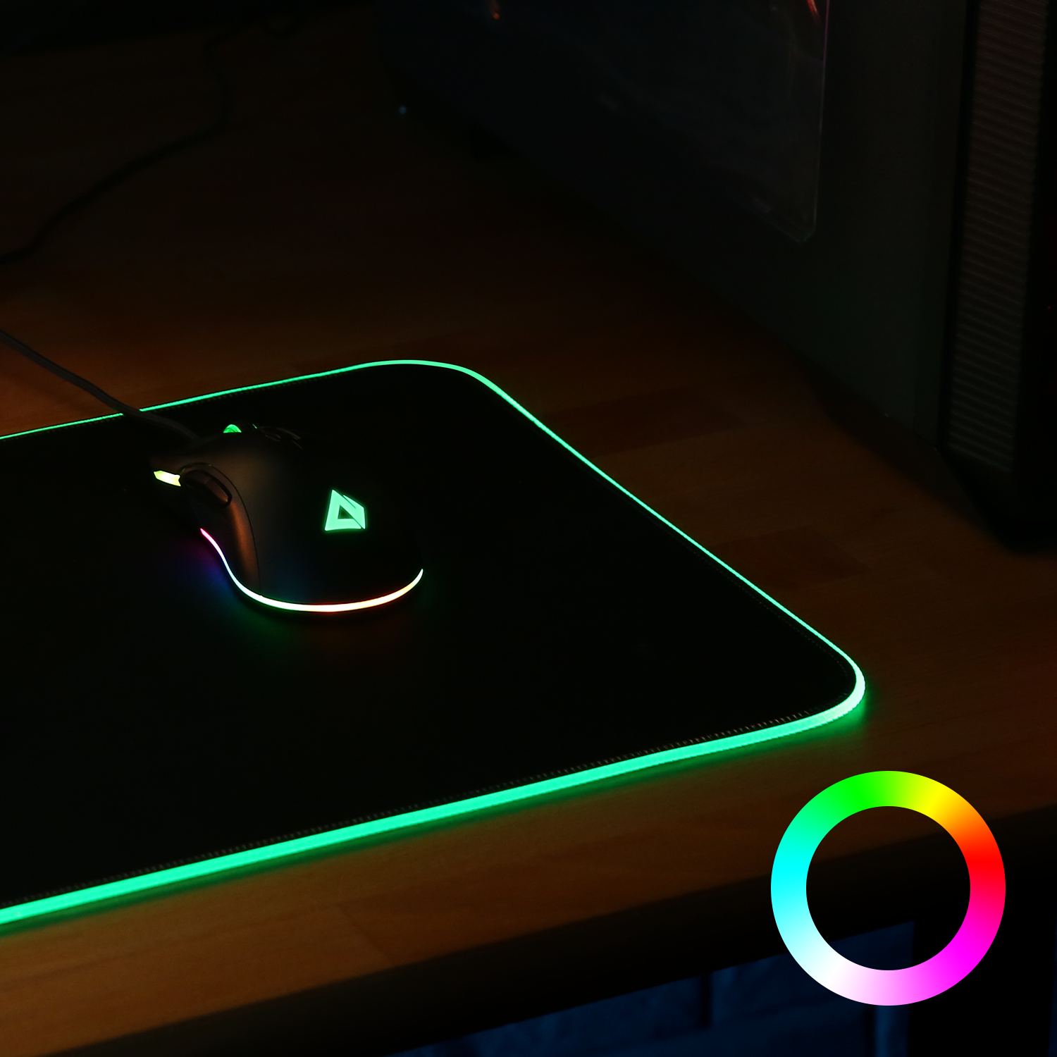 AUKEY KM-P6 RGB Gaming Mouse Pad 31.5x11.8in