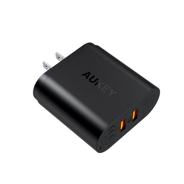 Aukey ✓ - Chargeur rapide 90W avec câble USB-C - 3 ports ✓
