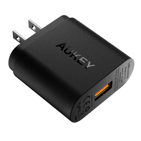 Chargeur secteur Aukey PA-B1L USB-C 30W (noir) 