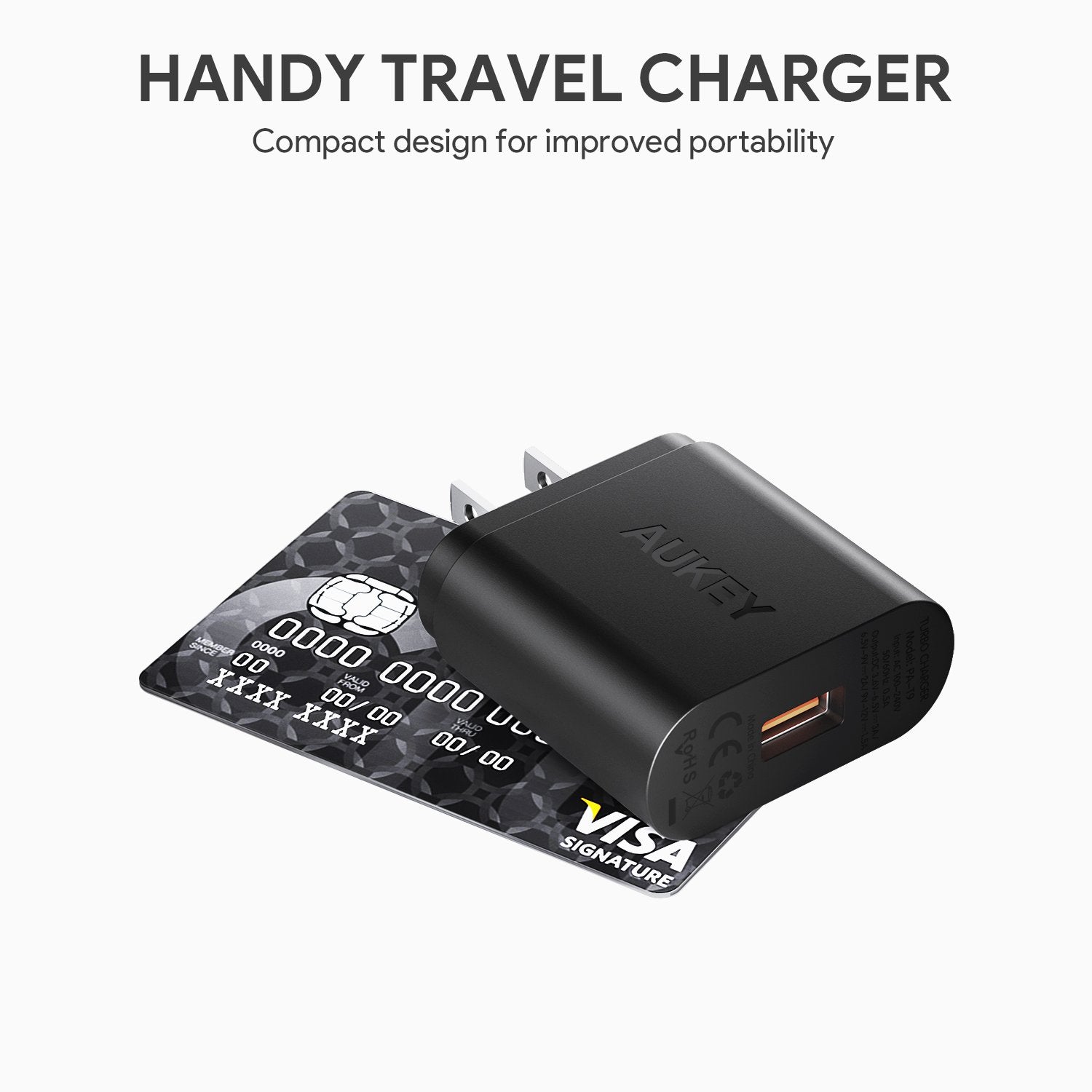 AUKEY Accel PA-T9 Qualcomm Quick Charge 3.0 (Best Seller）