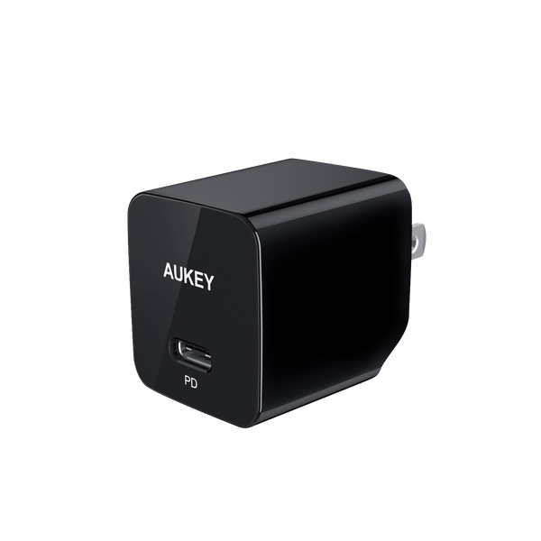 Aukey - Caricatore da auto 2 porte Power Delivery 30W USB A + USB C