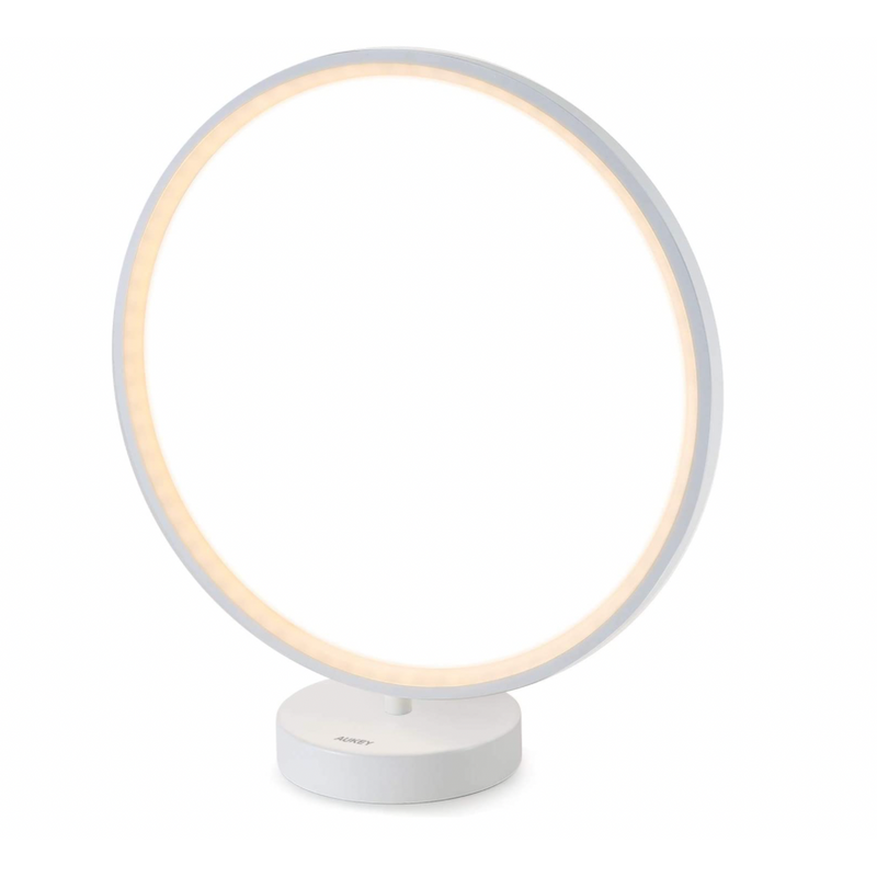 Aukey bedside outlet lamp circle