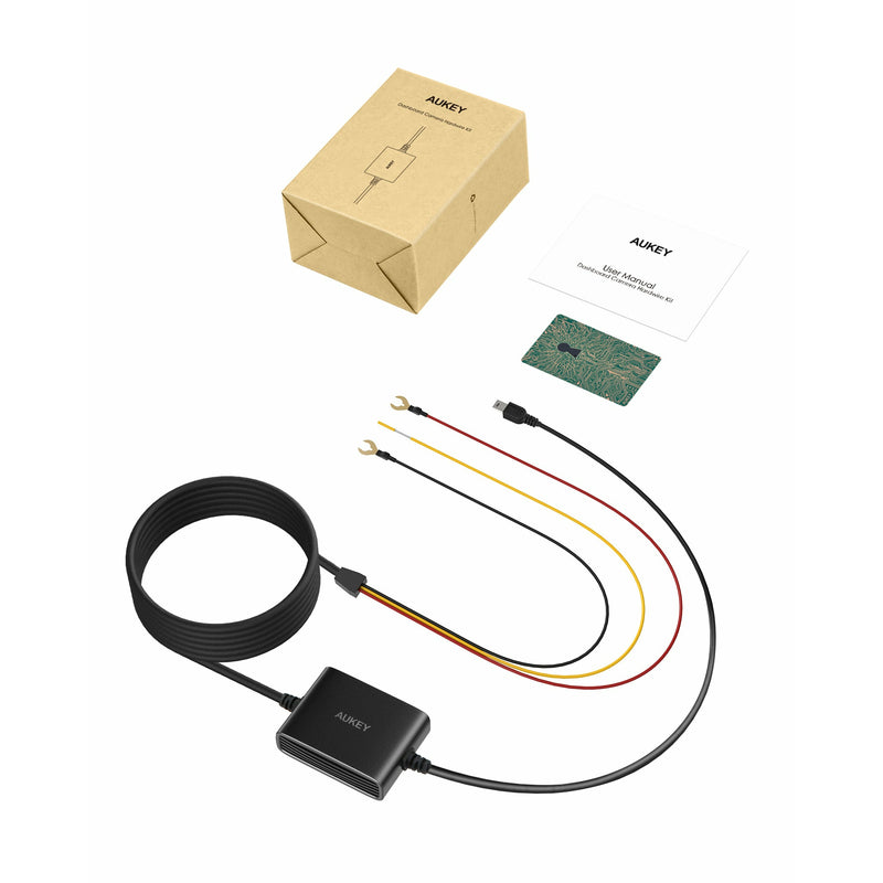 AUKEY Dash Cam Hardwire Kit avec capteur de détection de mouvement