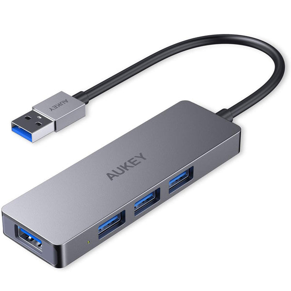 AUKEY CBC78 12 in 1 USB C Hub with Gigabit Ethernet, Dual 4K HDMI, VGA  Silver