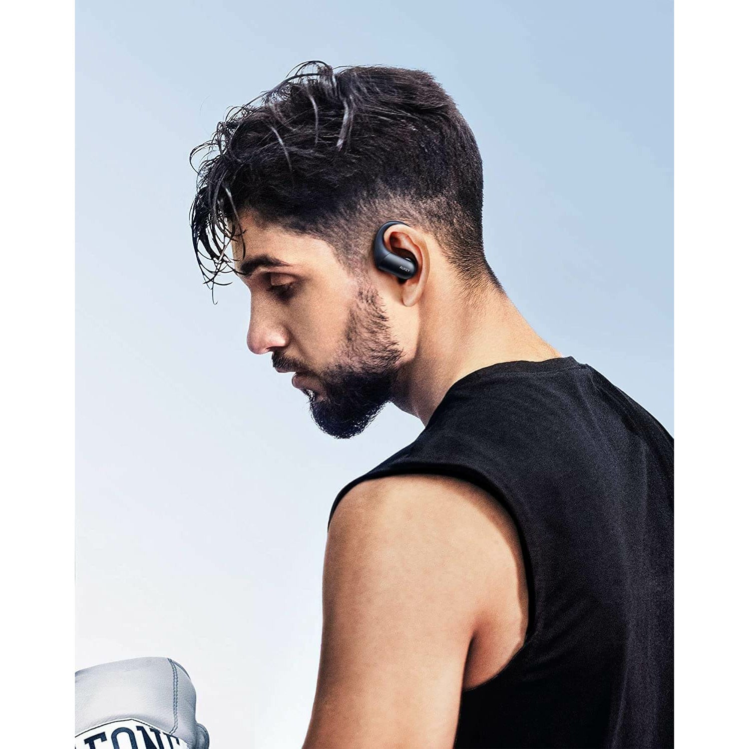 AUKEY EPT32 Wireless Charging Earbuds Elevation OverEar IPX8 with CVC 8.0 Black