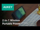 AUKEY PB-WL02 Basix Wireless Charging Power Bank 10000mAh