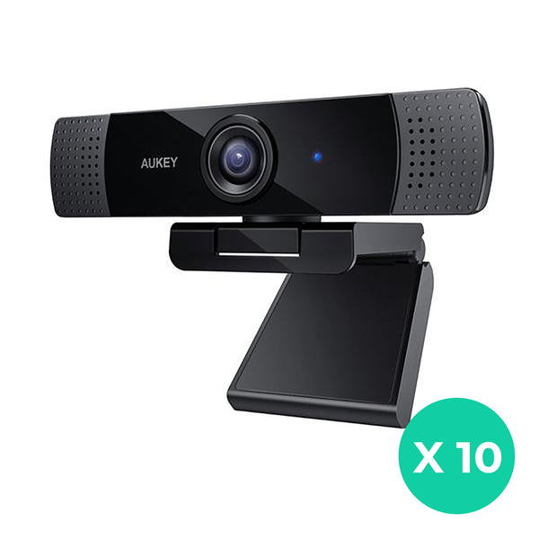 AUKEY Overview Full HD Video 1080p Webcam 10-Pack Value Bundle