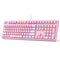 AUKEY Mechanical Gaming Keyboard - Pink