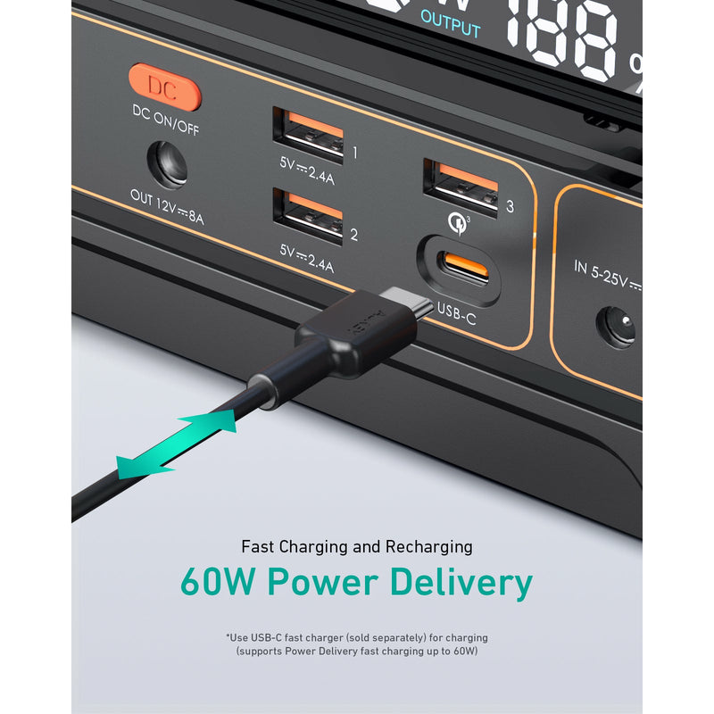 AUKEY PowerTitan 300 Portable Power Station 288Wh
